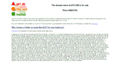 Desktop Screenshot of algt.com